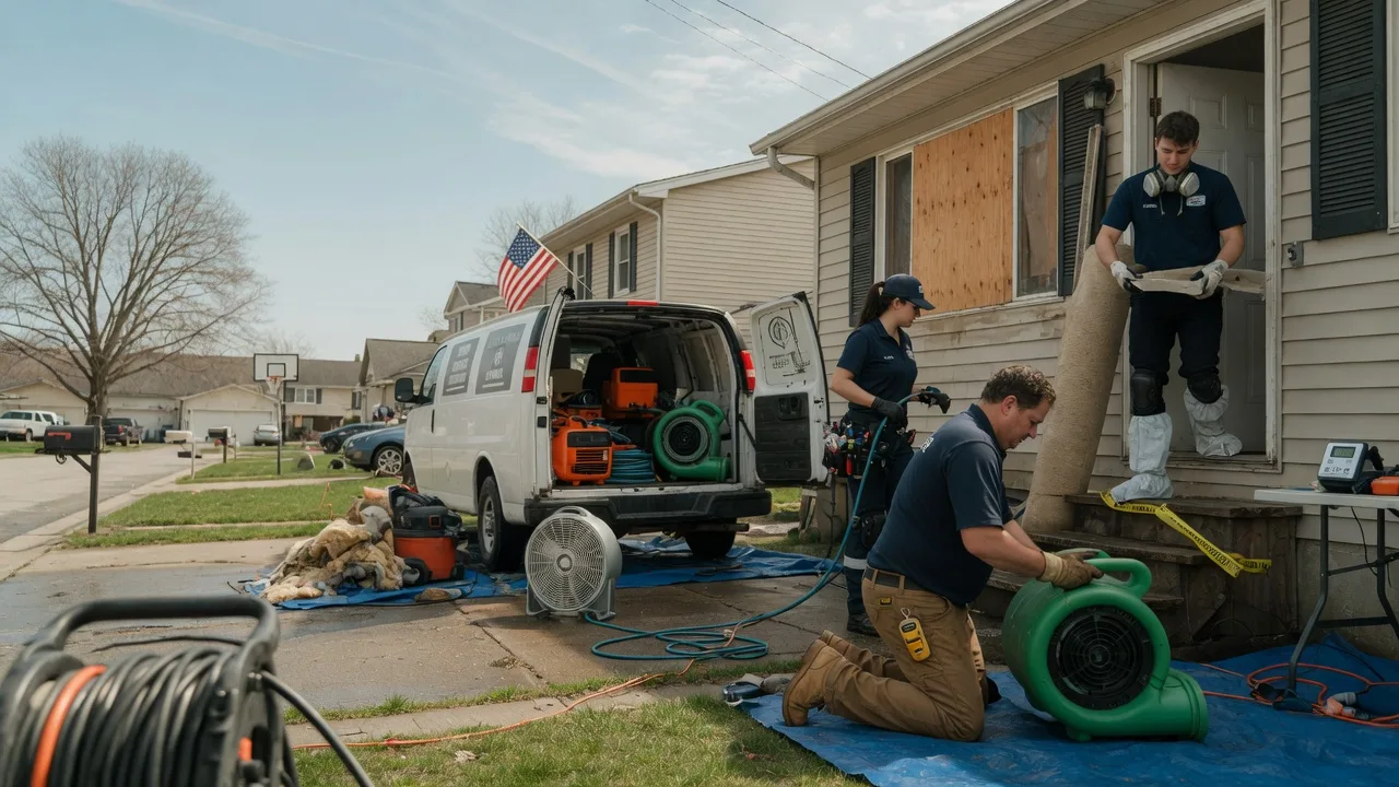 Water Damage Restoration in West Newton, PA near me